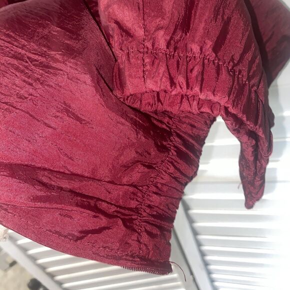 Vintage Athletic Works 2 Pc Set Jogger Parachute Pants Windbreaker Women's Large - Picture 11 of 12